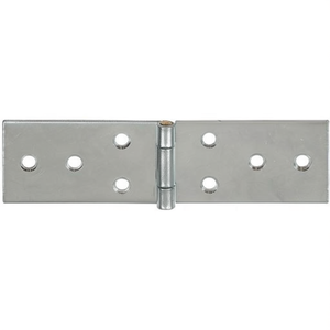 VORMANN Steel Blue Zinc-Plated Rolled Wide <b>Table</b> <b>Hinge</b> 34mm Height 140mm Width 1.6mm Thickness 20 <b>Table</b> Decoration Accessories - Product Image 3