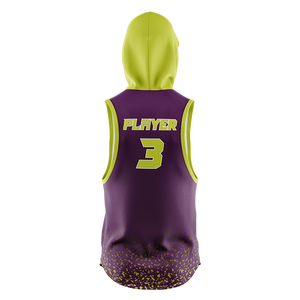 Hot Selling <b>Men</b> Sublimation <b>Sleeveless</b> <b>Hoodie</b> Casual Fashion Print Ensemble Sublimation <b>Sleeveless</b> <b>Hoodie</b> Winter Embossed Design - Product Image 4