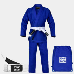 ชุดคาราเต้คอตตอน Jju & Jitsu Gi ชุดสำหรับฝึกซ้อมและแข่งขัน - Product Image 4