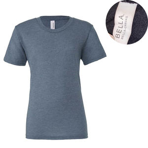 Camiseta de Manga Corta para Hombre, Mezcla de Tres Materiales - Product Image 4