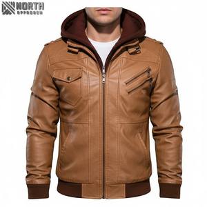 Veste zippée pour hommes de haute qualité avec logo imprimé personnalisé Veste haut de gamme en tissu de cuir polaire brodé avec décoration brodée - Product Image 1