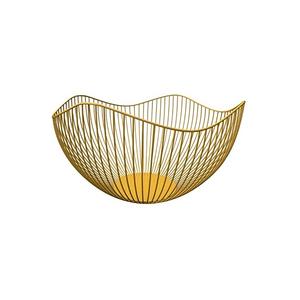 Panier à fruits décoratif en rotin de qualité supérieure, finition naturelle, avec poignées, pour le rangement des fruits et légumes, usage en cuisine - Product Image 6