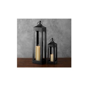 โคมไฟที่ใส่เทียนดีไซน์โบราณสมัยใหม่โคมไฟโลหะสำหรับตกแต่งระเบียง2025 - Product Image 2