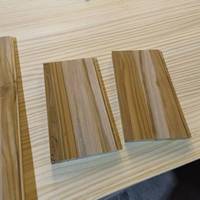 Planches en bois de teck massif Jiusi Woods, chants collés, bois dur, conception et dimensions OEM ODM