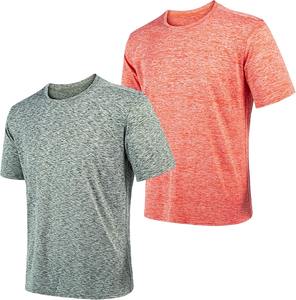 Camiseta Deportiva Personalizada para Hombre, Manga Corta, Secado Rápido, Ecológica, Transpirable, de Poliéster/Algodón, OEM ODM - Product Image 4