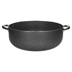 Casserole en aluminium antiadhésive Tognana 32 cm, grande taille familiale WX75820BIFA Gris - Product Image 1