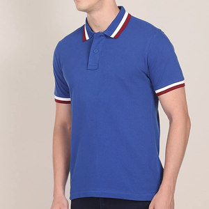 เสื้อยืดโปโลสำหรับผู้ชายทรงหลวมเข้ารูปทำจากผ้าฝ้าย100% แห้งเร็วผลิตจากปากีสถาน - Product Image 3