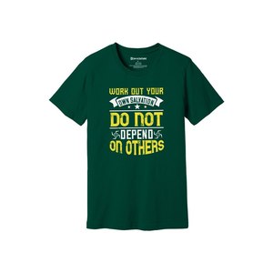 Camiseta de algodón 100% con estampado de temas de Buda, estilo informal, 12 opciones de color, 160-180, colocación de diseño personalizable GSM pesado - Product Image 6