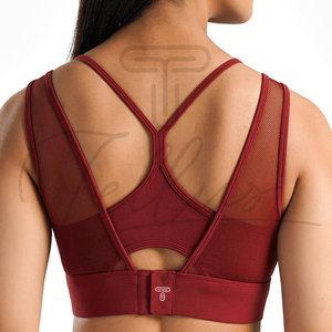 Nuevo Sujetador Deportivo Sin Costuras de Alta Sujeción para Mujer, Ropa Deportiva para Yoga, Gimnasio, Ejercicio, con Logotipo Frontal - Product Image 3