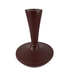 Porte-bougie en aluminium aspect champignon noir fait à la main Porte-bougie décoratif pour la décoration intérieure - Product Image 2