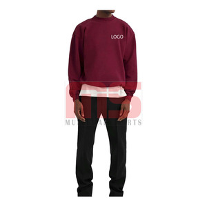 Sudadera Térmica Básica para Hombre, Mezcla de Algodón, Estampado Personalizado, Manga Larga, Otoño, ODM, Ropa de Moda para Exteriores - Product Image 5