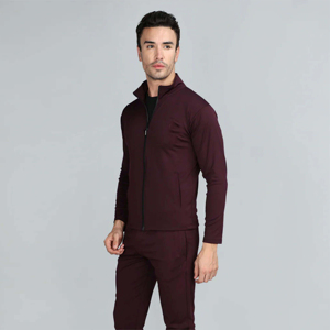 Men's Athletic Zipper Tracksuit - High-Quality Fabric and Comfortable Fit - Perfect for Sports Casual Wear Men Tracksuits OEM - Product Image 2