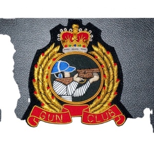 Huy Hiệu Thêu Tay Hiệp Hội Thể Thao OEM Huy Hiệu Tùy Chỉnh Huy Hiệu Vàng Thỏi Huy Hiệu Xếp Hạng Huy Hiệu Quà Lưu Niệm Thủ Công - Product Image 1