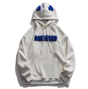 Haute qualité 500 GSM 100% coton sweat à capuche pour hommes épais poids lourd surdimensionné sans ficelle accessoire de saison d'hiver - Product Image 1