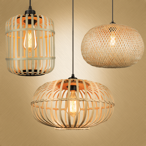 Abat-jour suspendu en bambou naturel, artisanat de haute qualité, prix bon marché du Vietnam - Product Image 6