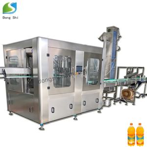 Tam otomatik meyve suyu dolum makinesi, taze meyve içecek üretim hattı, sıcak doldurma ve şişeleme üçü bir arada - Product Image 2