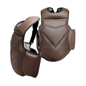 Protector de Pecho de Alta Calidad para Artes Marciales, Protector de Cuero para Entrenamiento de Karate, Taekwondo y Boxeo, Cómodo para Todas las Estaciones - Product Image 4