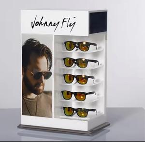 Elegante soporte de pantalla óptica acrílica moderna para gafas y accesorios en entornos minoristas personalizables - Product Image 4