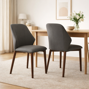 Lioni-C Set 2 <b>Dining</b> <b>Chairs</b> Modern European Velvet Upholstered Metal Wooden Frame Light Foldable Home Hotel Living Rooms - Product Image 4