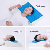 Gel kissen Memory Foam Kissen Sommer Eis kühlender Hals Eis kühles Halswirbel Ortho pä disches Heil kissen