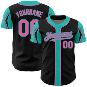 Hot Sale Customized Baseball Uniforms With Rhinestone High Quality Sublimation Baseball Jerseys - Product Image 4
