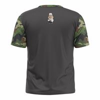 T-shirts décontractés à manches courtes en polyester/coton tricoté pour enfants Labubu, style dessin animé, streetwear tendance, vente en gros, impression personnalisée anime