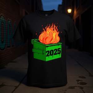 T-Shirt Dumpster Fire 2025 - Categoria Promozionale Collezione 2025 - Product Image 3