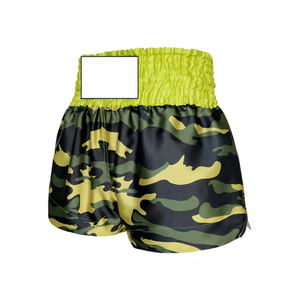 Shorts thaïlandais personnalisés pour le Muay Thai Arts martiaux Hommes Trunks pour le grappling Exercices de gym MMA Shorts de boxe thaïlandaise en gros Unisexe - Product Image 2