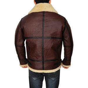 New Design Comfortable Best Selling <b>Men's</b> Fashion Leather <b>Jacket</b> <b>Fur</b> Leather <b>Jacket</b> <b>for</b> Winter Winter <b>Jacket</b> <b>For</b> <b>Men</b> - Product Image 5