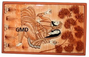 Joyero Mache de papel hecho a mano para decoración del hogar Solución de almacenamiento elegante para dormitorio o sala de estar - Product Image 6