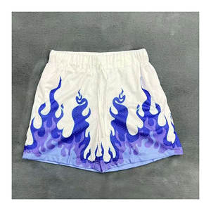 Shorts d'entraînement décontractés respirants à séchage rapide en nylon/coton brodés de dentelle unie, de haute qualité et les plus vendus, en promotion - Product Image 3