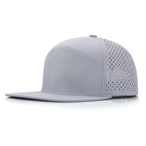 Casquette de baseball oem classic 6 panel imperméable en toile snapback casquette de baseball à bord plat de haute qualité sur mesure pour hip hop street outdoor - Product Image 4