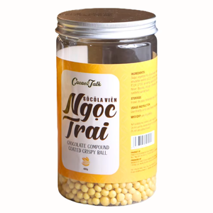 Chocolate Compuesto al Por Mayor, Precio Superior, OEM/ODM, Alta Calidad, HALAL, Bolas Crujientes de Chocolate con Plátano, Decoración de Pasteles con Cacao, Proveedor - Product Image 1