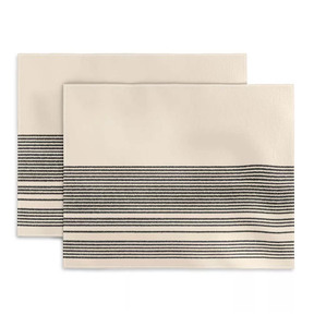 Custom Solid Color High Quality 100% Cotton Portable <b>Placemats</b> Machine Washable Reusable Tablemats Home Kitchen Event Decoration - Product Image 5