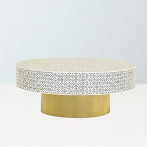 Table basse ronde au design moderne de luxe Meubles en marbre pour la cuisine Salon De Dieu Grâce Matériau en bois d'outre-mer - Product Image 6