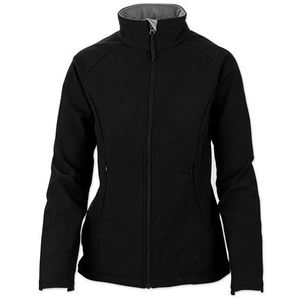 Chaqueta Softshell de Invierno Aislada con Logotipo Personalizado, Chaqueta Impermeable y Transpirable con Cremallera para Mujer, Talla Grande - Product Image 5