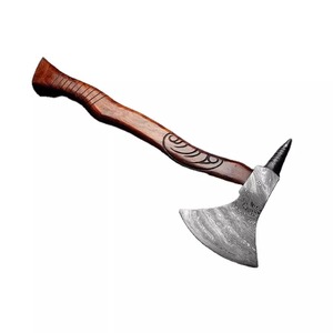 Best Quality J2 Steel Tomahawk <b>Axe</b> Hatchet With ASH <b>Wood</b> Handle Custom Made for Outdoors Usage Brand New - Product Image 6