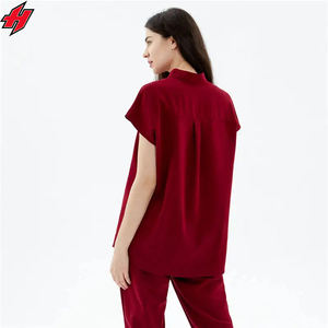 2025 logo personnalisé tissé infirmière gommages costume extensible ensembles de soins infirmiers survêtement haute qualité uniformes hospitaliers médicaux - Product Image 6