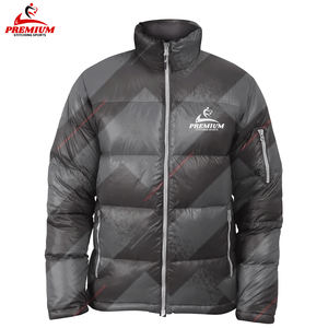 Veste en duvet de canard de haute qualité pour hommes, streetwear au design personnalisé avec fermeture éclair épaisse et tendance, manteaux chauds de grande taille - Product Image 5