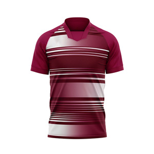 Custom Sublimated <b>Polyester</b> Soccer Jersey Sustainable Top Sportswear with Name and Number Printing for France Football Club. - Product Image 4