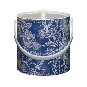 Superior Quality Silver Color Ice Bucket Simple Design Round Shape Stainless Steel Ice Bucket for Champagne Cooling Chiller - Product Image 3