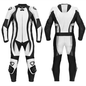 Combinaison de course de moto la plus récente conception costume en cuir pour hommes vêtements de sport costume en cuir pour hommes - Product Image 4