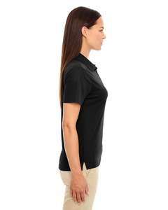 Camiseta blanca ajustada personalizada de alta calidad para mujer, camisetas de Polo, camiseta de Golf de punto transpirable para adultos, colores personalizados deportivos informales - Product Image 2