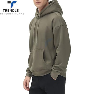 Sudadera con Capucha de Forro Polar para Hombre, Corte Regular, Ultra Suave, 100% Algodón, Bolsillos Bordados, Ropa Casual de Invierno, Estilo Relajado Urbano - Product Image 3