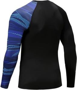 Design personnalisé professionnel Rash Guard BJJ Spats et MMA Rash Guard pour tous les sports et activités de plein air Pack personnalisé - Product Image 1