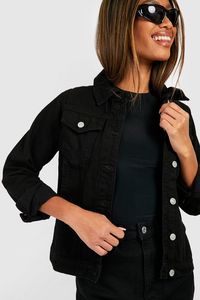 Veste d'hiver décontractée en tricot respirant et imperméable pour femme, robuste, lavée, coupe oversize avec poches utilitaires boutonnées - Product Image 3