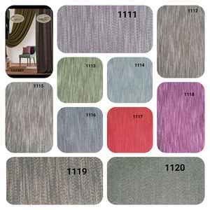 Tela de cortina de ventana de diseño europeo de alta calidad, nuevas cortinas opacas para sala de estar y dormitorio - Product Image 6