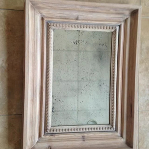 กรอบรูปไม้แบบกำหนดเองกรอบรูปสีน้ำตาลกรอบรูปไม้แบบเรียบง่ายการแสดงผลสำหรับตกแต่งผนัง - Product Image 1