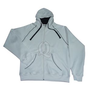 เสื้อฮู้ดขนแกะสีครีมโอเวอร์ไซส์สำหรับผู้ชายเสื้อสวมหัวเสื้อสวมหัวลายปักโลโก้ออกแบบได้ตามที่ต้องการ - Product Image 1