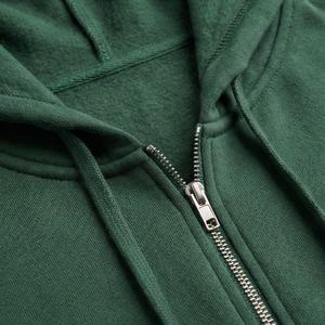 Ensemble de survêtement décontracté à fermeture éclair avec logo personnalisé, haut court, veste à capuche, pantalon large à pattes évasées, ensemble de jogging deux pièces - Product Image 4